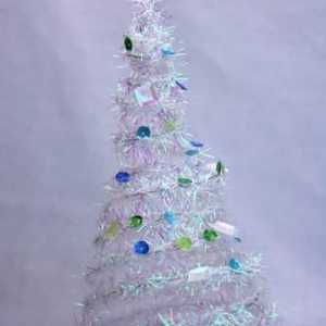 Коледна елха със собствени ръце, изработена от тензури. Как да направите коледно дърво със…