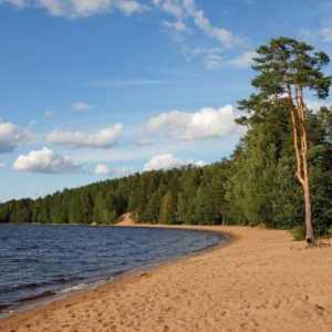 Как да стигнете до него: езерото Красивица. Картата на района на Ленинград подробности