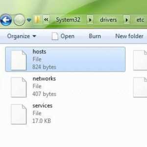 Как трябва да изглежда файлът Hosts в Windows?