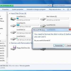 Как да поправите RAW файлова система на USB флаш устройство: няколко стандартни начина