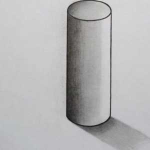 Как да нарисувате цилиндър в молив със сянка на етапи? Инструкции и препоръки стъпка по стъпка