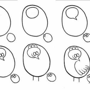 Как да нарисувате пиле? Майсторски класове