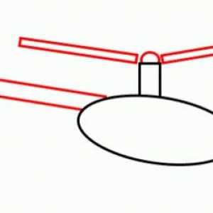 Как да нарисувате хеликоптер: стъпка по стъпка инструкция