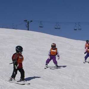 Как да учим дете на ски. Основни техники