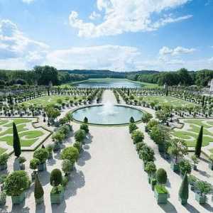 Каква е името на плоския парк пред двореца: терминът и характеристиките