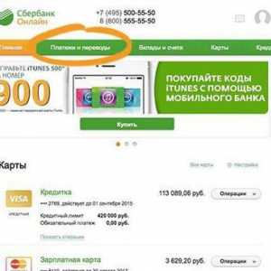 Как да плащате данъци чрез Sberbank Online: инструкции