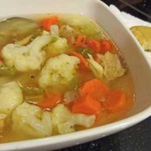 Как да направите супа с карфиол и пиле по оригиналния начин: 4 рецепти с снимка