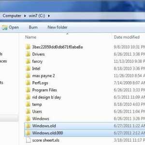Как да изтриете папката Windows.old от системния диск