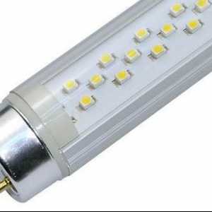 Как да свържете LED лампа вместо луминесцентна лампа?
