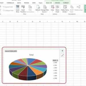 Как да създадете графика в Excel 2007