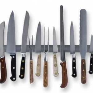 Как правилно да наточва ножове с бар: инструкция