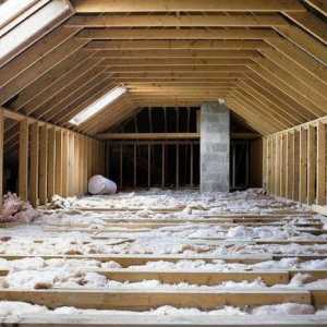 Как да изолираме правилно тавана под студен покрив? Характеристики на студения покрив