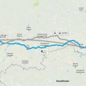 Как да преодолеем разстоянието от Барнаул до Москва?