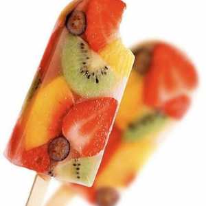 Как да направите вкусна и здравословен плодов лед у дома