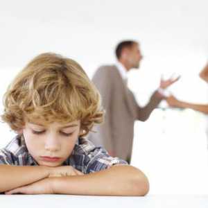 Как е процедурата за развод в присъствието на непълнолетни деца