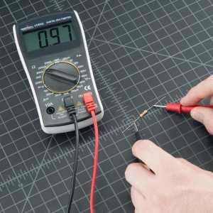 Как да проверите съпротивлението на мултицет: инструкция за измерване