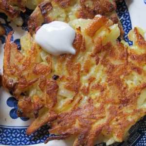 Как да направите картофени палачинки: подробна рецепта за готвене