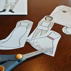 Как да направите кукла от хартия: няколко идеи