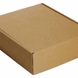 Как да направите себе си най-просто една кутия картон?