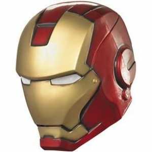 Как да направите маска от хартията на Iron Man: подробно описание
