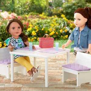 Как да направите маса за кукли собствени ръце? Интересни идеи с описание