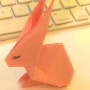 Как да направите заек от хартия: майсторски класове