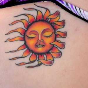 Как татуировката на слънцето има значение?