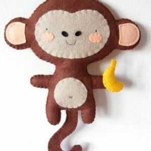 Как да шият една маймуна: модел, материали