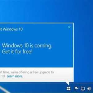 Как да премахнете от таблата "Получаване на Windows 10": най-простите методи