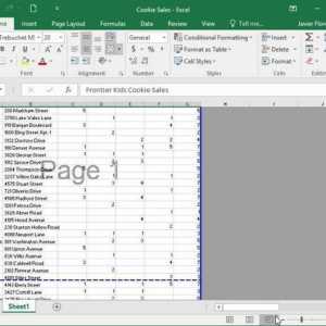 Както в Excel, премахнете надписа "Page 1": най-простата техника