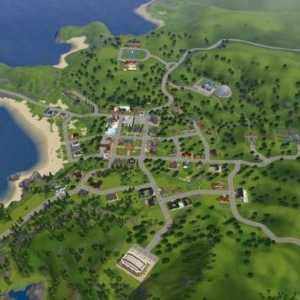 Както в "Sims 3" задайте града: инструкцията