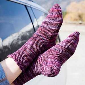 Как да плета чорап с игли за плетене? За начинаещи - най-подробно описание