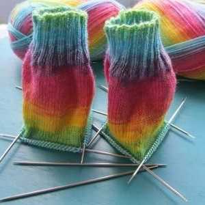 Как да плета чорап с игли за плетене? Подробно описание на работата