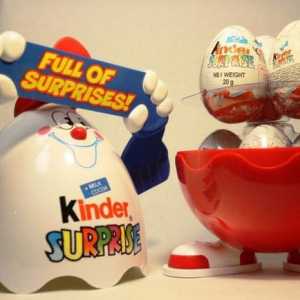 Какво представлява голямата "Kinder-surprise"? Какво е вътре в огромното яйце?