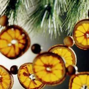 Как да изсъхне портокали за декорация. Интересни идеи за използване на сушени цитрусови плодове