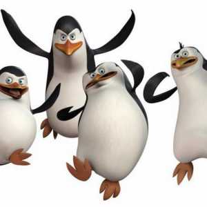 Какви са имената на пингвините от Мадагаскар и техните приключения