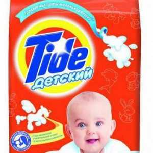 Какви са отзивите на детската пудра "Tide" (Tide)? Да измиеш детските неща? Прах за пране…
