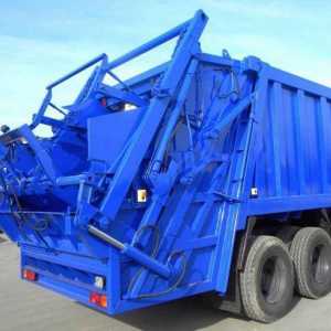Камион за отпадъци КАМАЗ: ревюта, модели, технически спецификации и ревюта