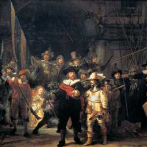 Картината "Night Watch" на Рембранд. Описание на снимката, снимка