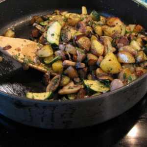 Пържени картофи с тиквички: най-добрите рецепти