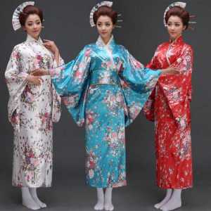 Японско кимоно със собствените си ръце: модел, описание на работата
