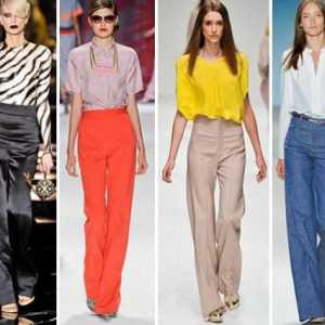 Класически панталони с висока талия: с какво да носите, комбинация от дрехи, препоръки