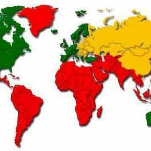 Класификация на страните по света по нивото на икономическо развитие, по население, географска…