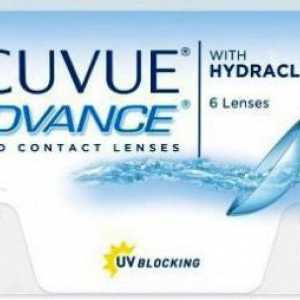 Контактни лещи Acuvue Advance с hydraclear: отзиви и функции