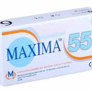 Контактни лещи Maxima: характеристики и отзиви