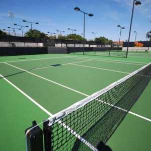 Тенис корт: опции. Изграждане на тенис кортове
