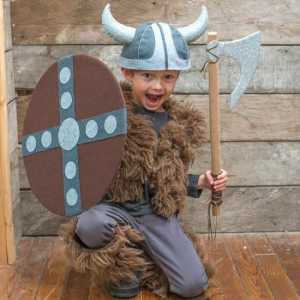 Костюм "Viking" със собствените си ръце: творчески идеи, описание на длъжността
