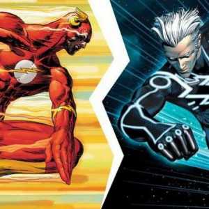 Кой е по-бърз: Flash или Меркурий? Дуел на супергерои