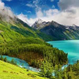 Кучерински езера - гледка към Алтай