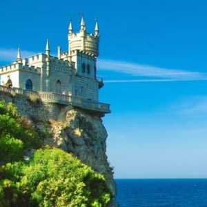 "Гнездото на лястовицата" в Крим - романтичен замък в духа на Средновековието